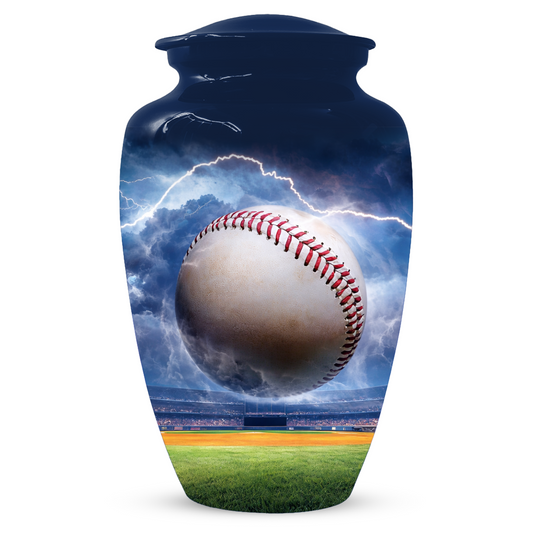 Baseball Urn for Ashes, Custom Baseball Cremation Urn