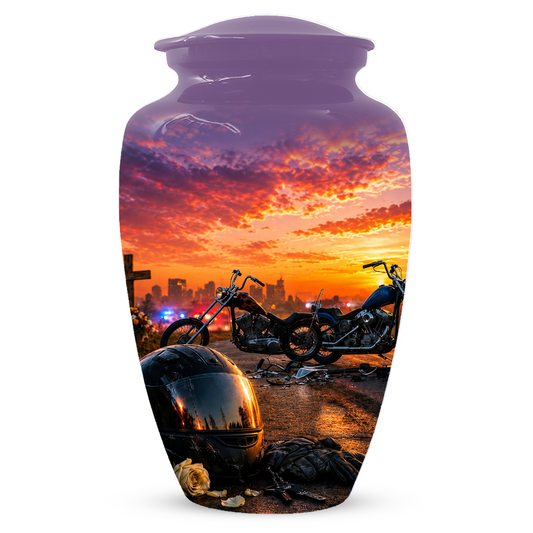 Motorcycle Cremation Urn for Men | Custom Memorial Urns for Ashes