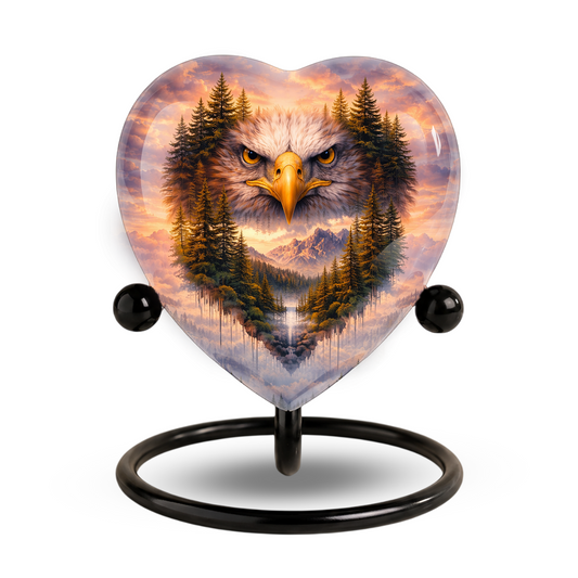 Eagle Mountain Forest Urn, Adult Urn, Urns for Adult Ashes, Adult Urns, Adult Urns for Ashes, Adult Cremation Urn