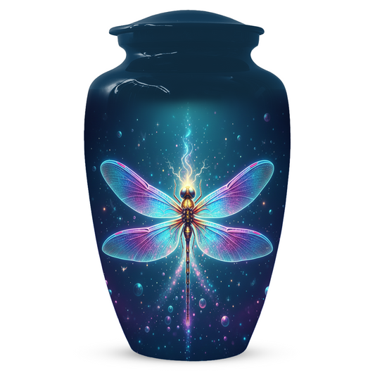 Dragonfly Memorial Urn for Human Ashes, Butterfly Style Cremation Urn for Mom