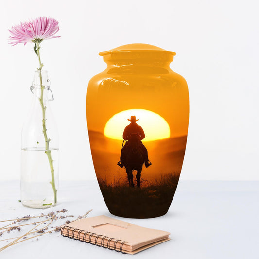 Dallas Cowboy Cremation Urn For Ashes, Peronalized Memorial Urns For Dad