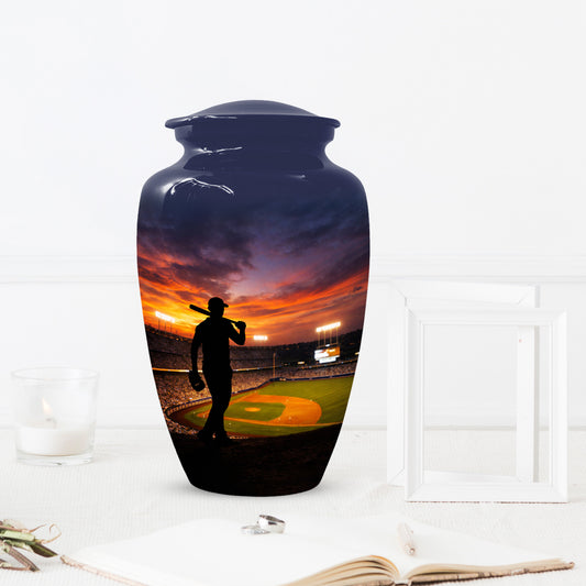 Baseball Memorial Urns for Ashes - Personalized Cremation Keepsake for Dad | Custom Urn for Father