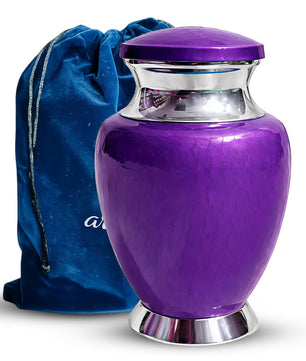 Art Urn for Ashes Adult Male, Color Customization Urns for Human Ash, (Color Theme, Variation 01)