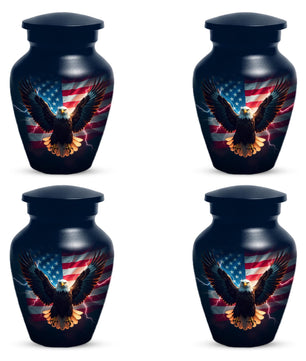 Soaring Eagle Patrotic Urns For Dad – Army Military Cremation Urn for Veterans