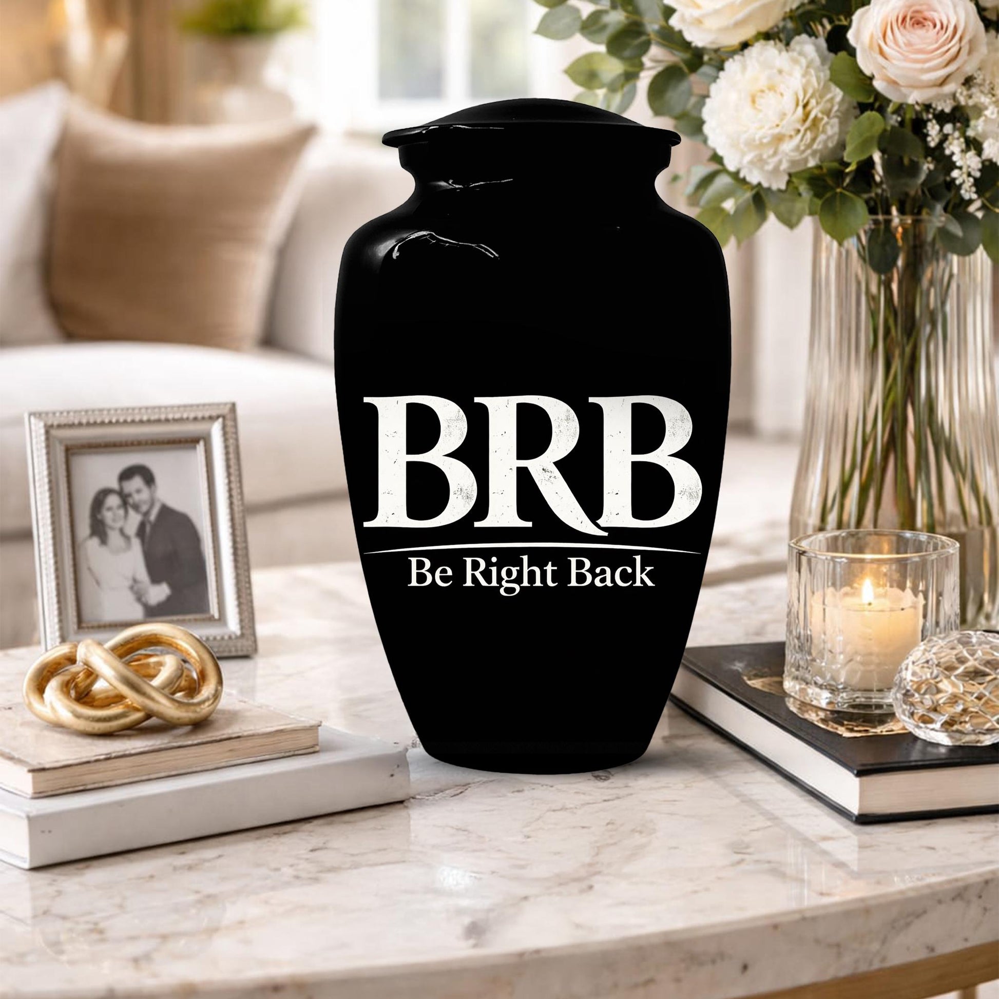 Personalized Funny Urn For Adults - Humour Urns For Human Ashes