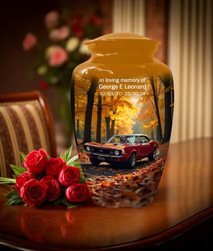 Classic Car Urns For Human Ashes | Small Keepsake Urn For Male and Female