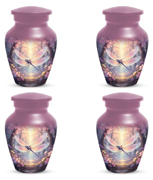 Dragonfly Urn For Human Ashes Female - Pink Cremation Urns For Women