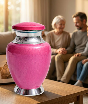 Art Urn for Ashes Adult Male, Color Customization Urns for Human Ash, (Color Theme, Variation 01)