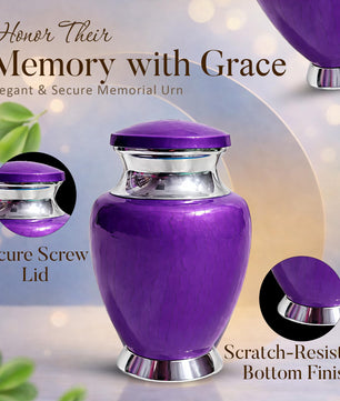Art Urn for Ashes Adult Male, Color Customization Urns for Human Ash, (Color Theme, Variation 01)