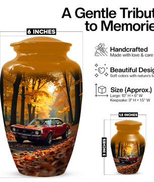 Classic Car Urns For Human Ashes | Small Keepsake Urn For Male and Female