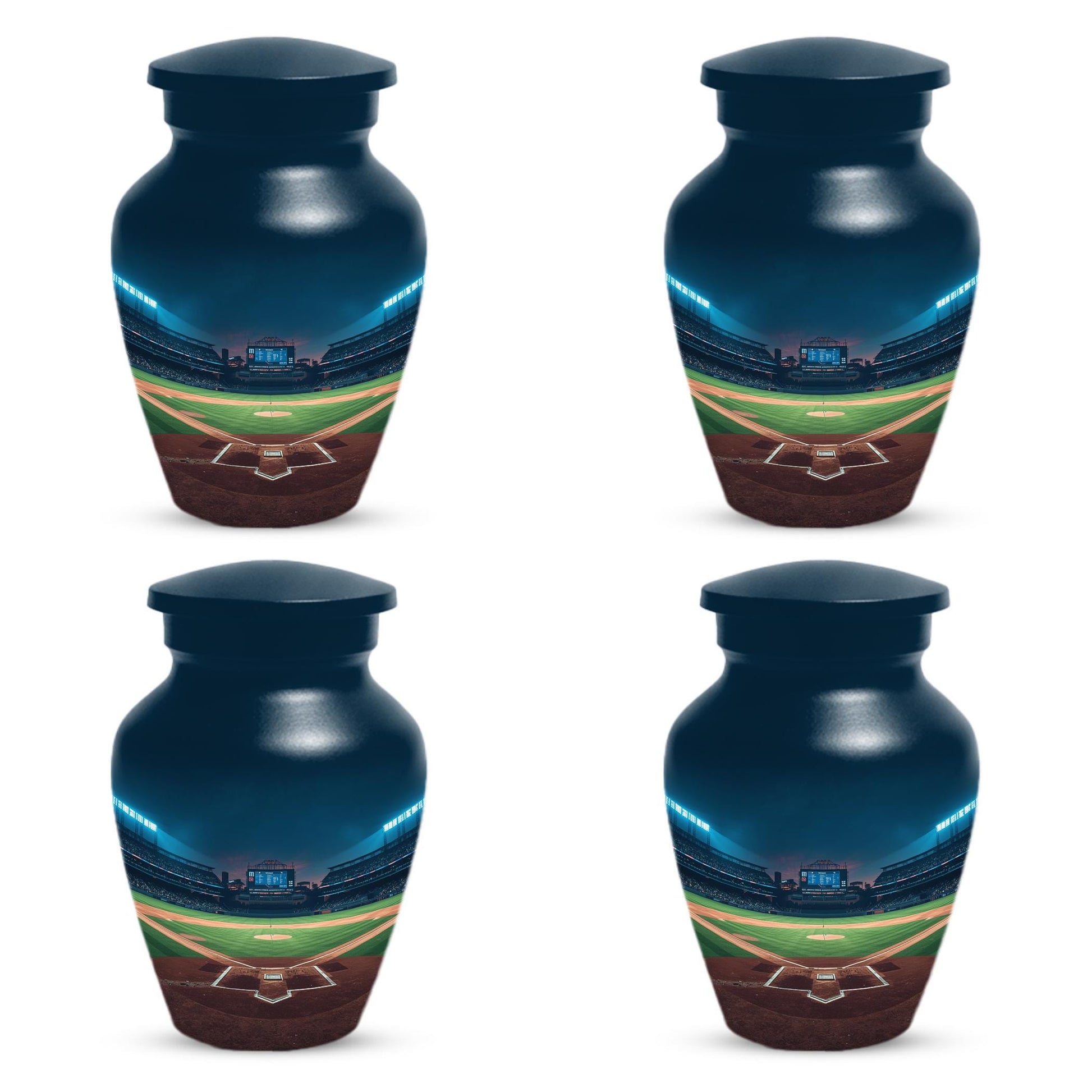 Baseball Urn for Dad | Unique Adult Male Urns | Small Keepsake For Men Ashes