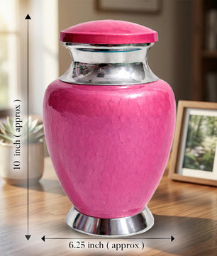 Art Urn for Ashes Adult Male, Color Customization Urns for Human Ash, (Color Theme, Variation 01)