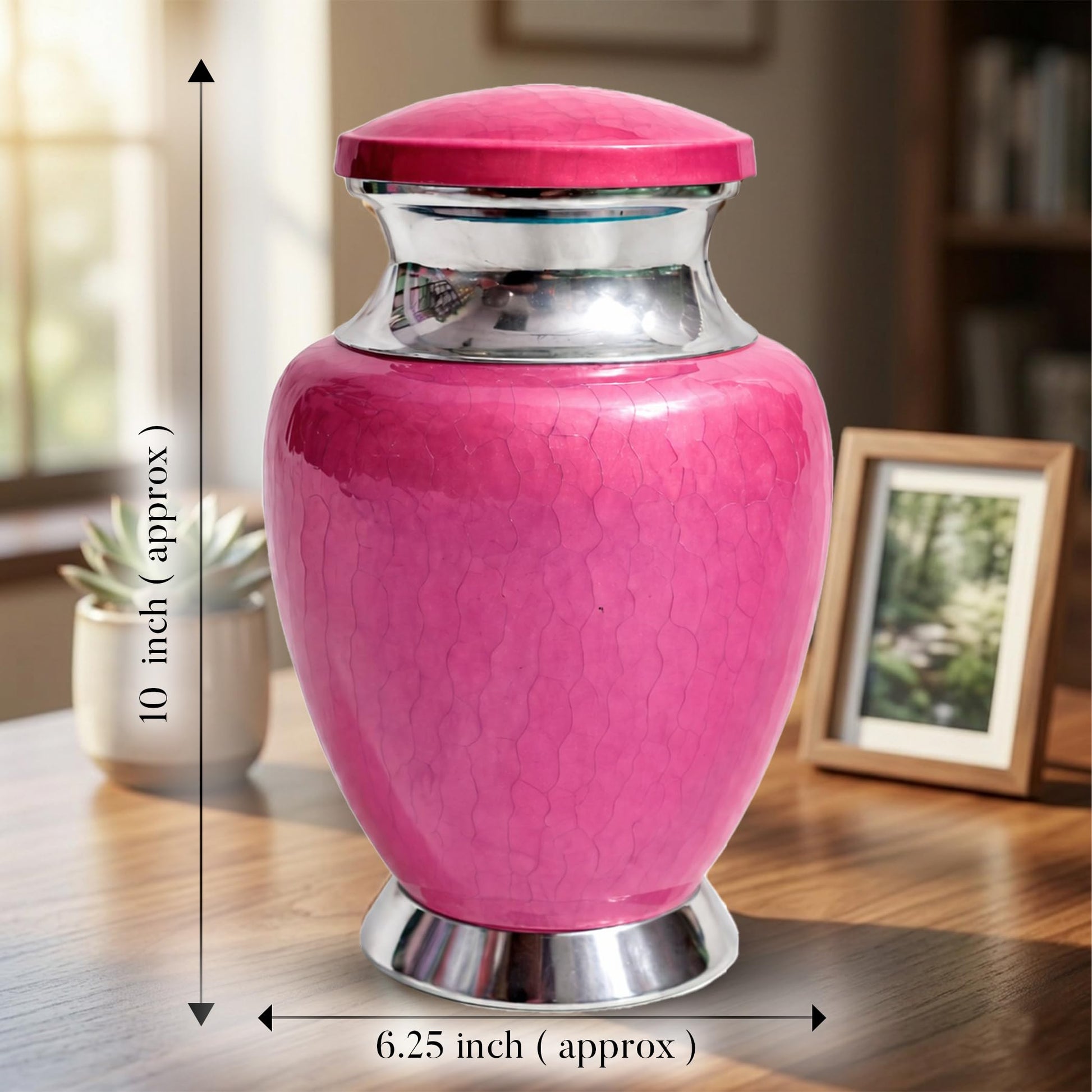 Art Urn for Ashes Adult Male, Color Customization Urns for Human Ash, (Color Theme, Variation 01)