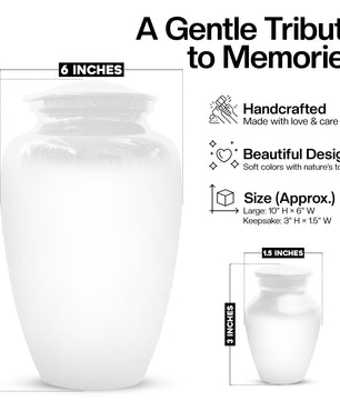 Personalize Photo Urn Custom Text Cremation Urns - Create One Of a Kind Urn