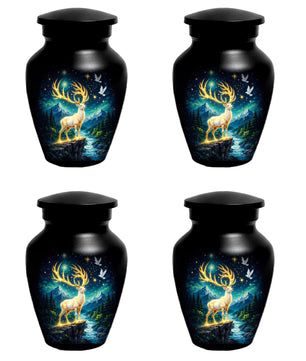 Deer Urn For Human Ashes - Forest Animal Cremation Urns For Male and Female
