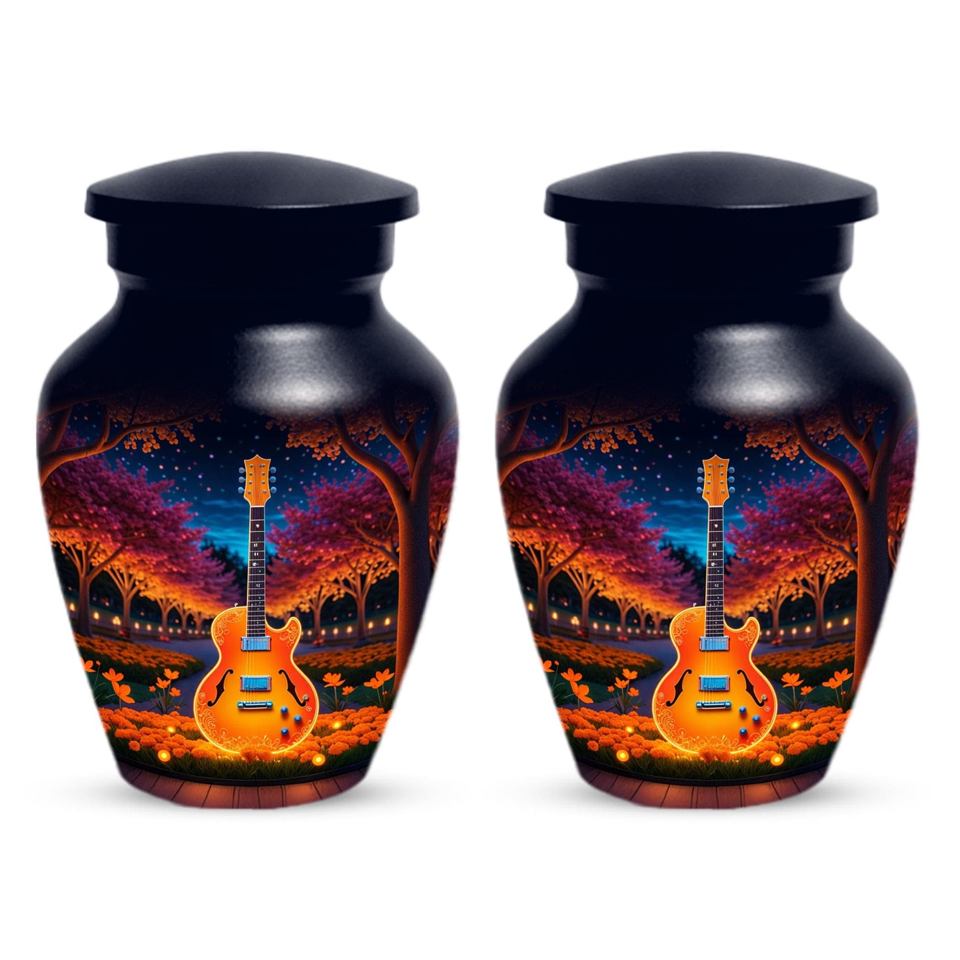 Guitar Urn For Ashes - Music Mini Urns For Male and Female Remains