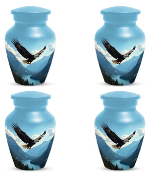Flying Eagle Urn for Human Ashes | Majestic Eagle Adult Cremation Urn