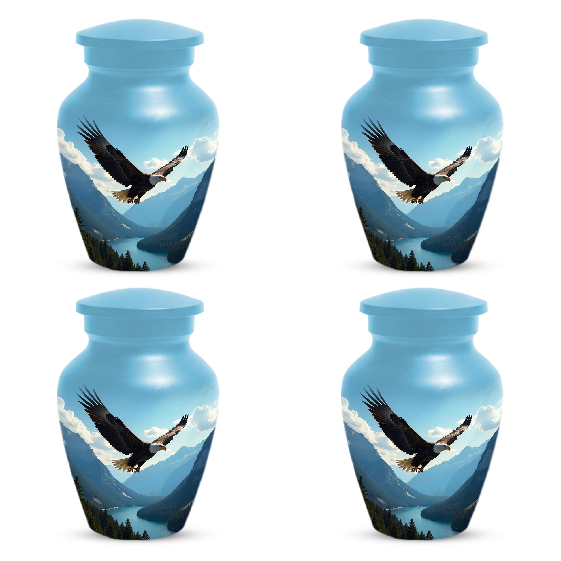 Flying Eagle Urn for Human Ashes | Majestic Eagle Adult Cremation Urn