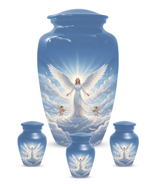 Angel Guardian Urn – Cremation Urn for Mom, Women & Female Ashes