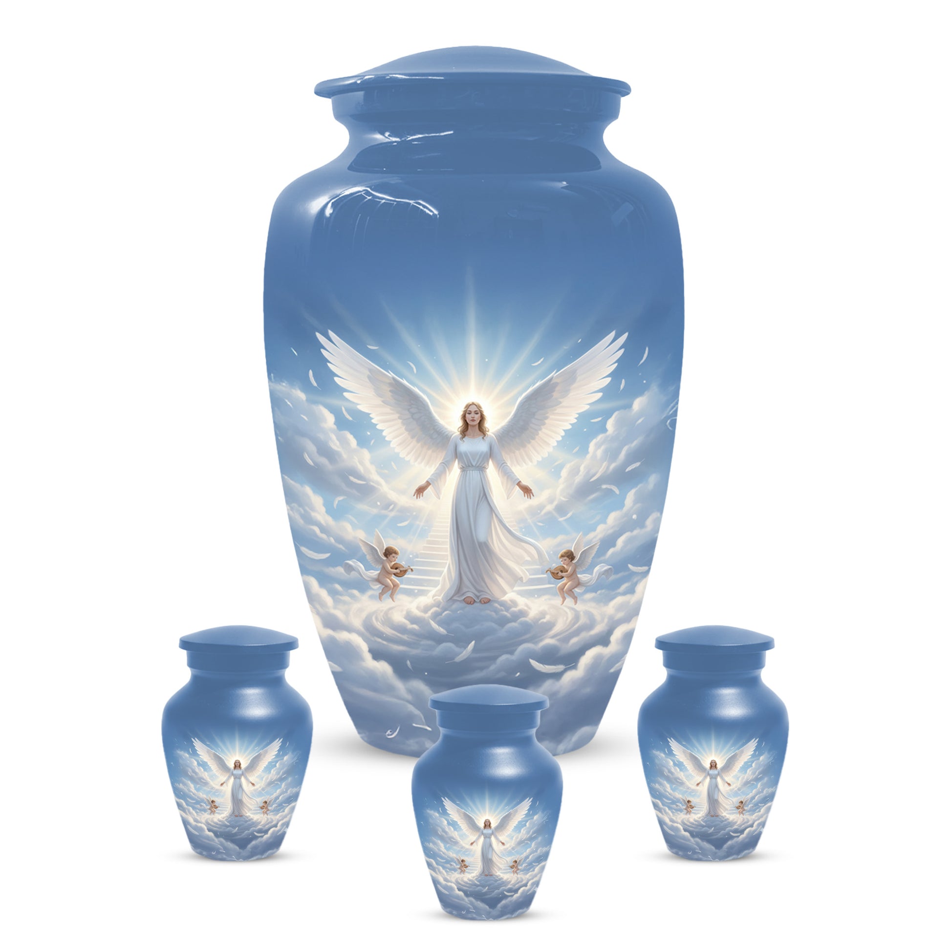 Angel Guardian Urn – Cremation Urn for Mom, Women & Female Ashes