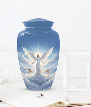 Angel Guardian Urn – Cremation Urn for Mom, Women & Female Ashes