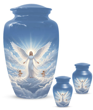 Angel Guardian Urn – Cremation Urn for Mom, Women & Female Ashes