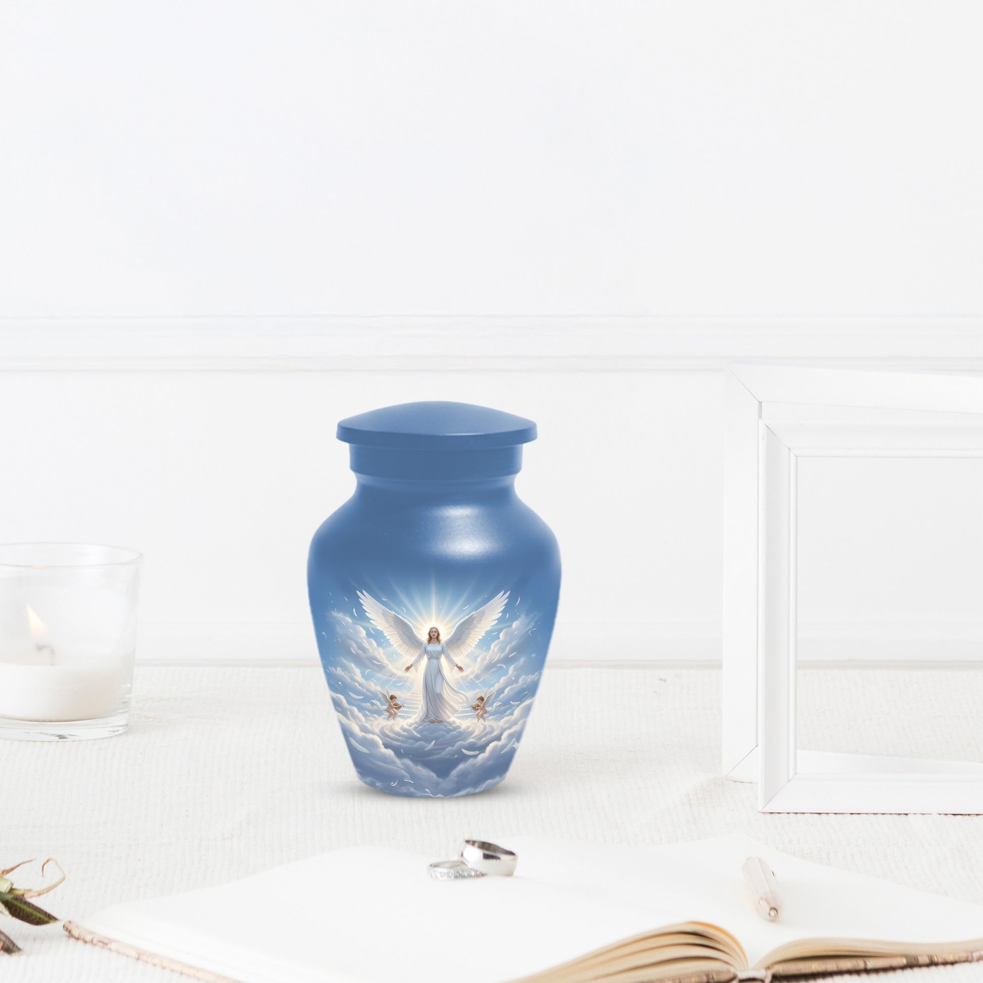 Angel Guardian Urn – Cremation Urn for Mom, Women & Female Ashes