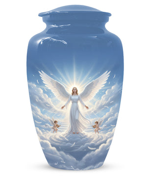 Angel Guardian Urn – Cremation Urn for Mom, Women & Female Ashes