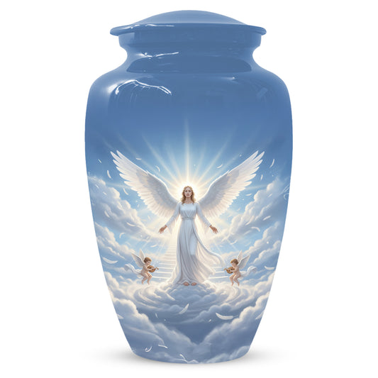Angel Guardian Urn – Cremation Urn for Mom, Women & Female Ashes