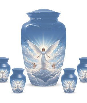 Angel Guardian Urn – Cremation Urn for Mom, Women & Female Ashes