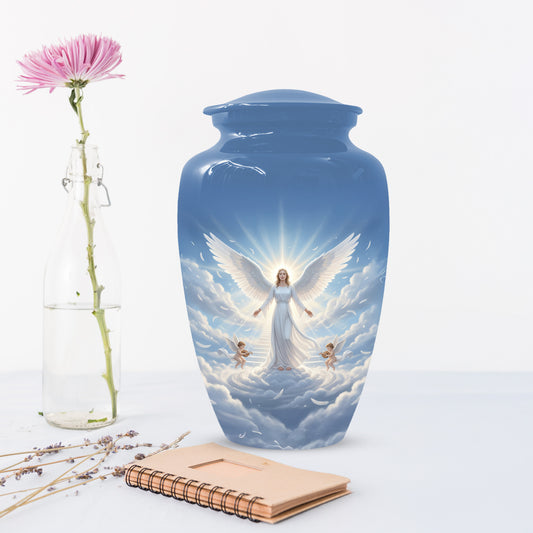 Angel Guardian Urn – Cremation Urn for Mom, Women & Female Ashes