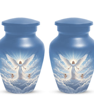 Angel Guardian Urn – Cremation Urn for Mom, Women & Female Ashes
