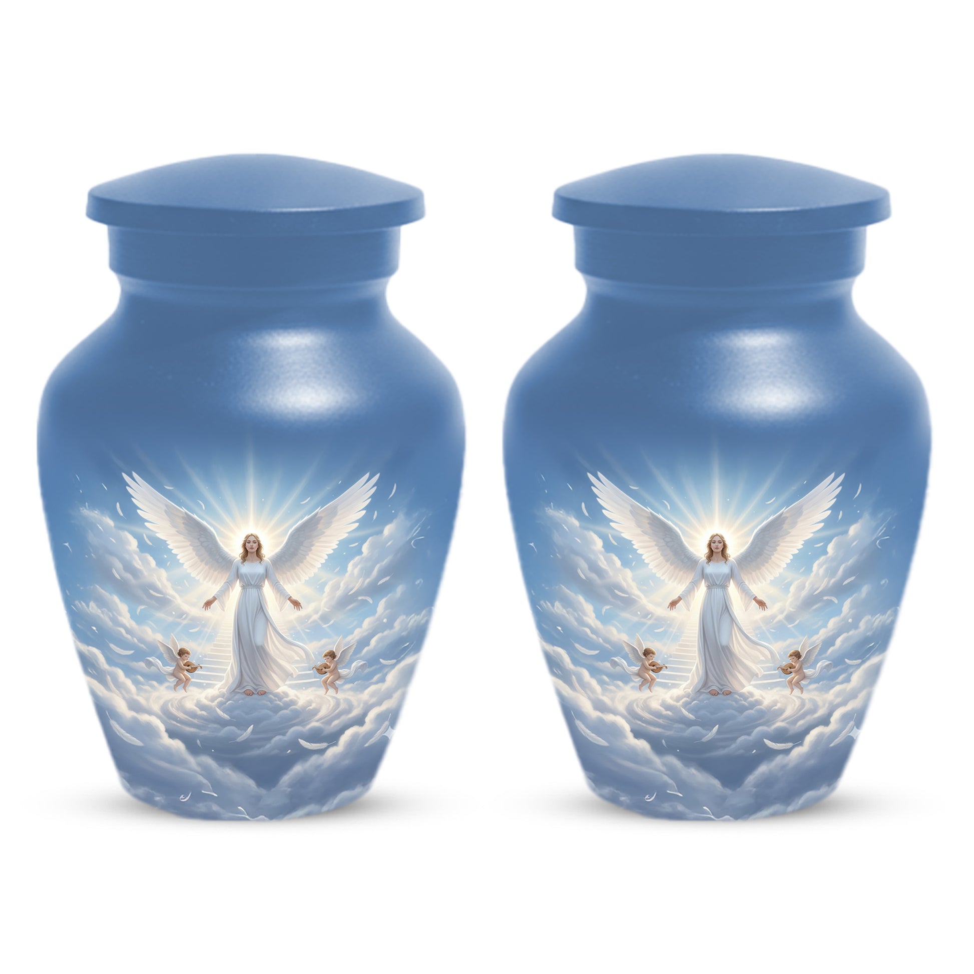 Angel Guardian Urn – Cremation Urn for Mom, Women & Female Ashes