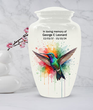 Humming Bird Urn for Human Ashes | Hummingbird Adult Cremation Urn – Beautiful Memorial Urn for Adults