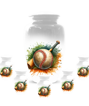 Baseball Urn for Ashes, Baseball Bat Cremation Urn