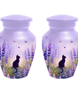 Cat Urn for Mom | Beautiful Cat Cremation  Large Urn for Mother|Funeral Urn for Human Ashes
