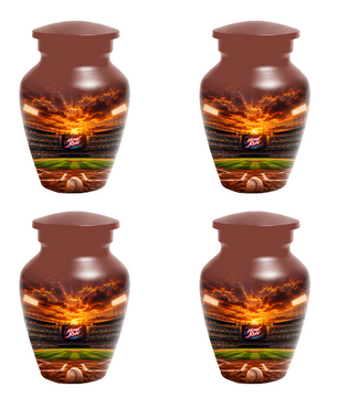 Baseball Memorial Urn for Dad - Personalized Cremation Urns for Ashes