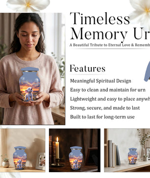 Elephant Cremation Urn for Ashes | Personalized Elephant Memorial Urn | Cute Elephant Urn