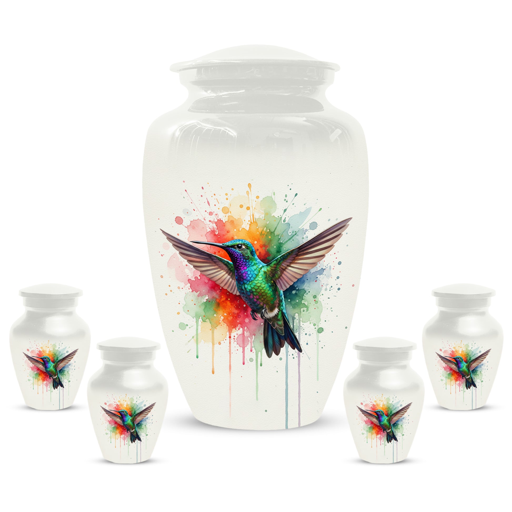 Humming Bird Urn for Human Ashes | Hummingbird Adult Cremation Urn – Beautiful Memorial Urn for Adults