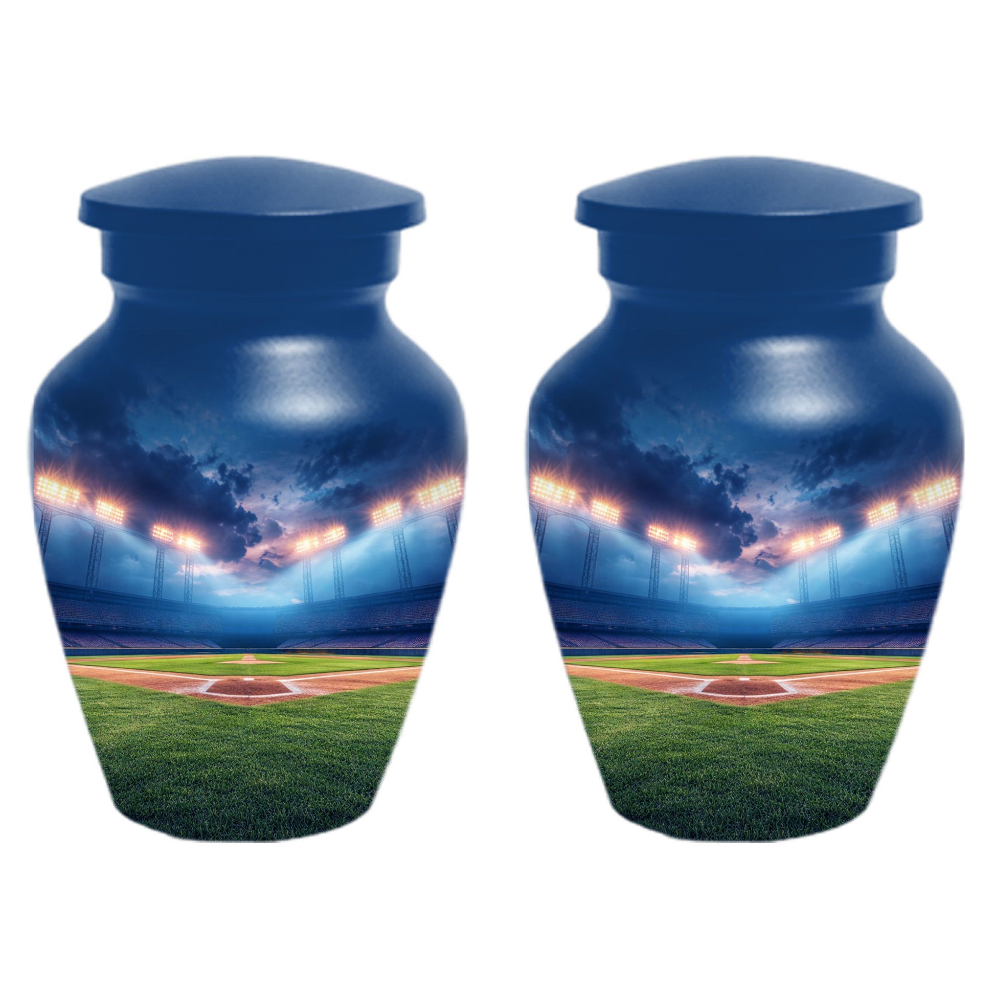 Baseball Urn for Ashes, Custom Baseball Memorial Urn, Stadium Cremation Urn