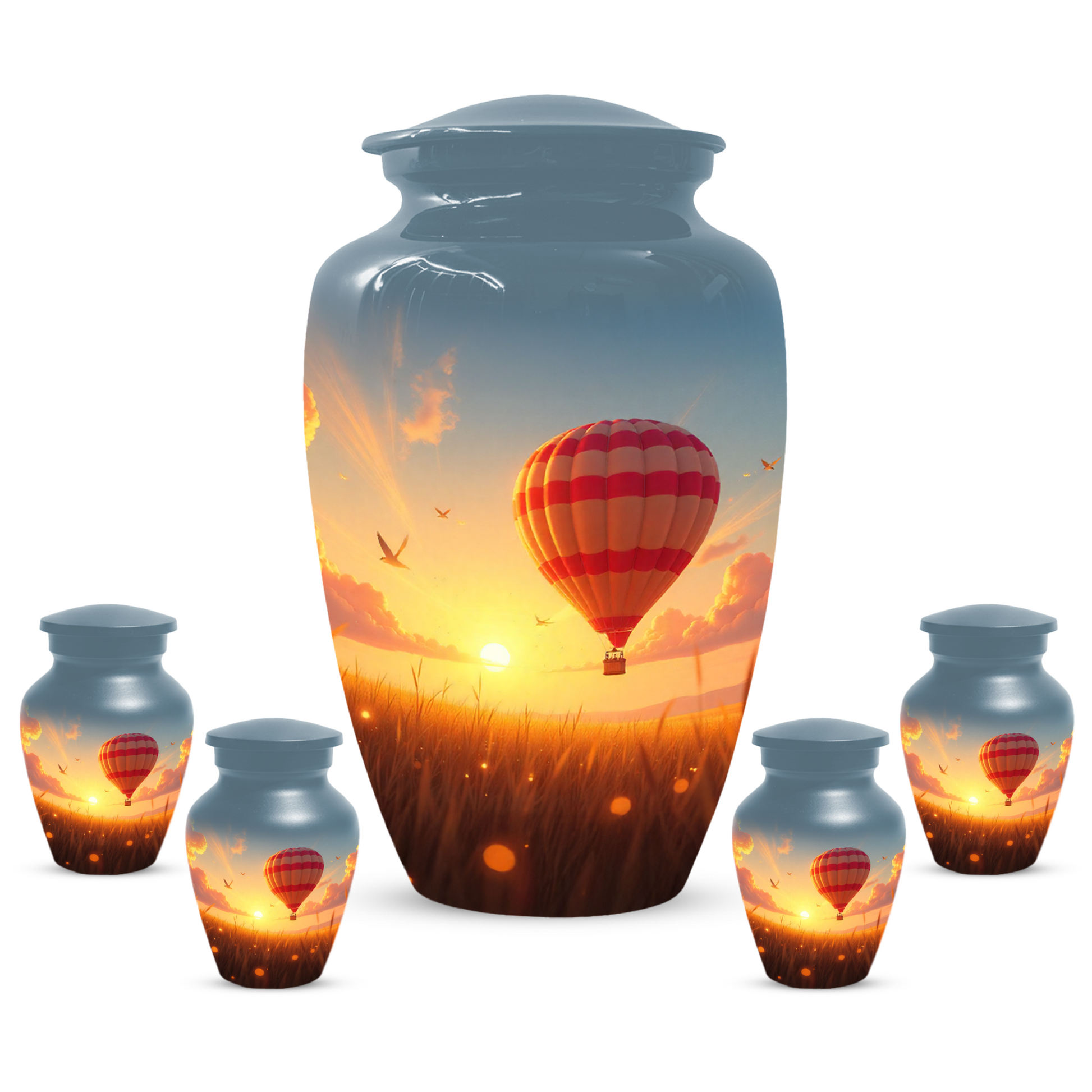 Personalized Hot Air Balloon Urn for Ashes – Custom Adult Cremation Urns for  Men & Women | Sunset Memorial  Keepsake
