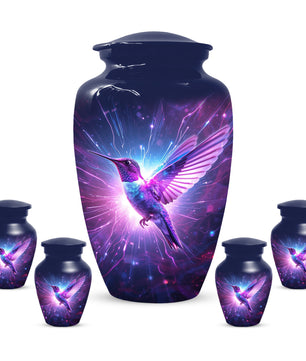 Hummingbird Cremation Urn for Human Ashes | Adult Hummingbird Memorial Urn