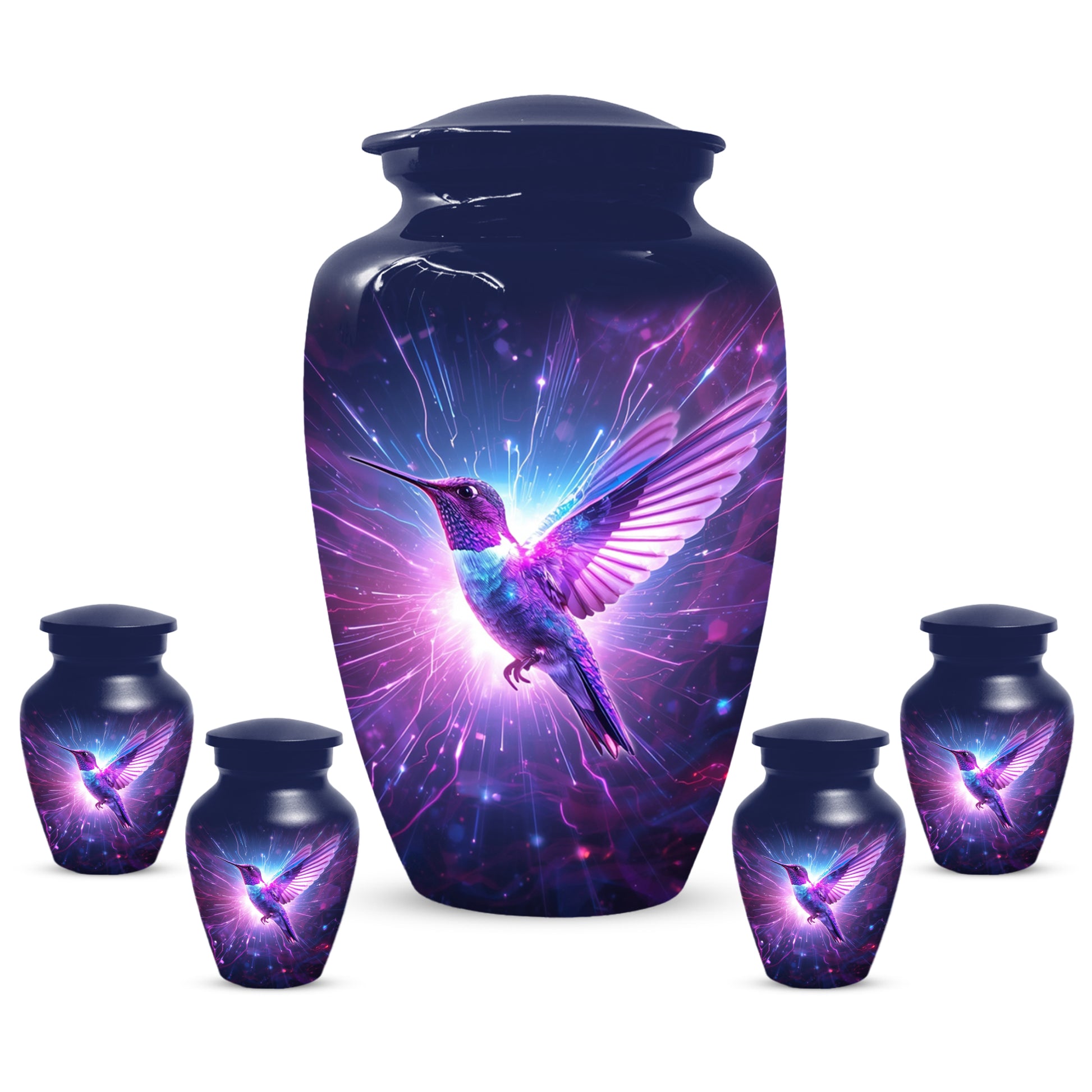 Hummingbird Cremation Urn for Human Ashes | Adult Hummingbird Memorial Urn