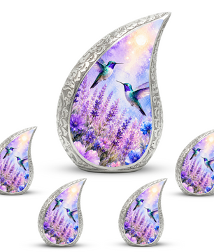 Hummingbird Urn for Adult Ashes | Beautiful Hummingbird Adult Cremation Urn