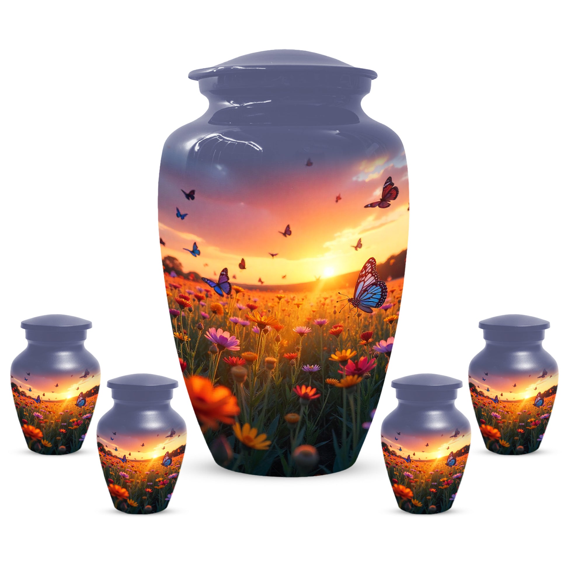 Butterfly Urn for Human Ashes | Elegant Butterfly Cremation Urn for Mom
