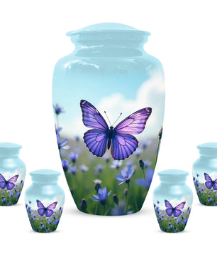 Monarch Butterfly Urn for Human Ashes | Elegant Monarch Butterfly Cremation Urn for Adult Ashes