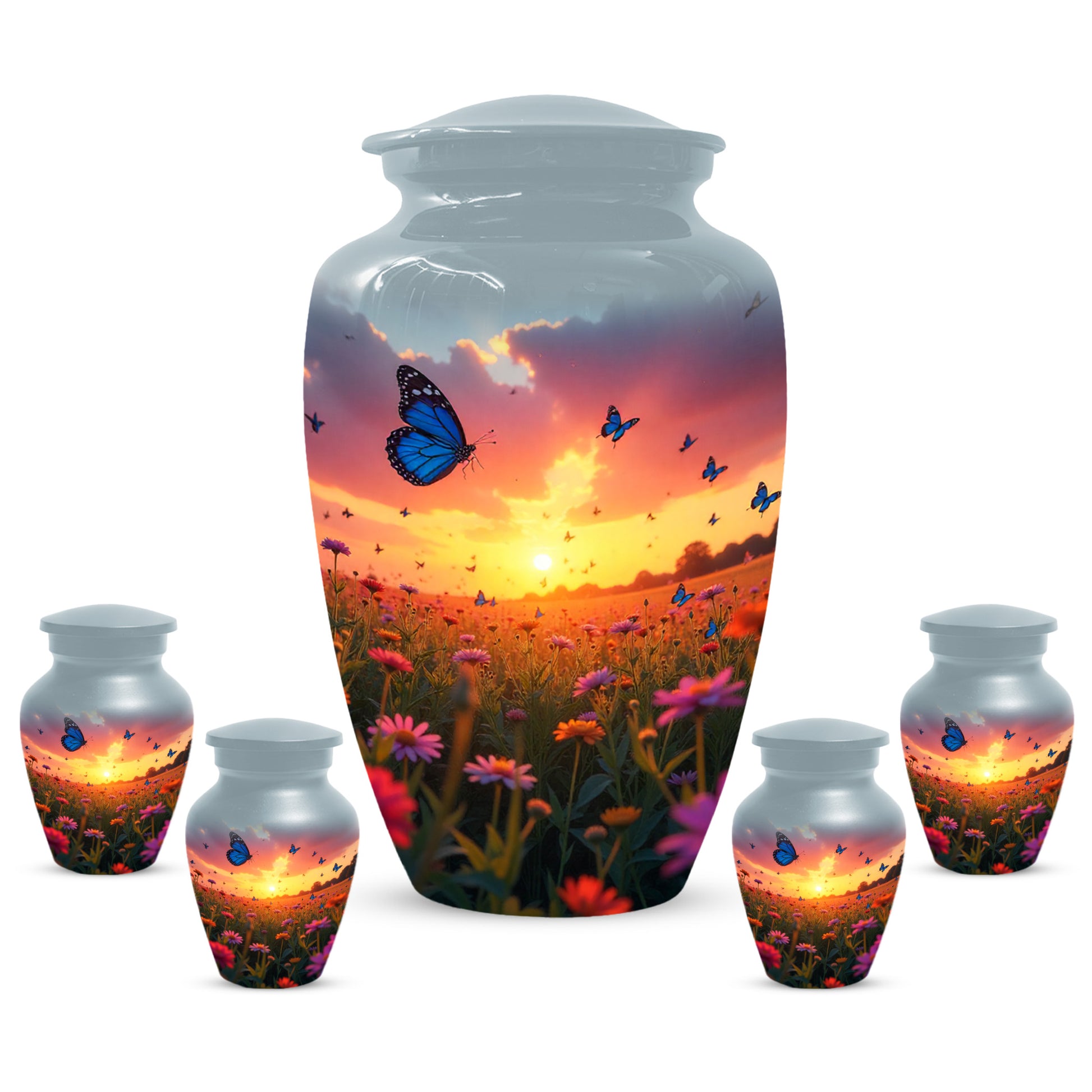 Butterfly Urn for Human Ashes | Elegant Butterfly Cremation Urn for Adult Memorial