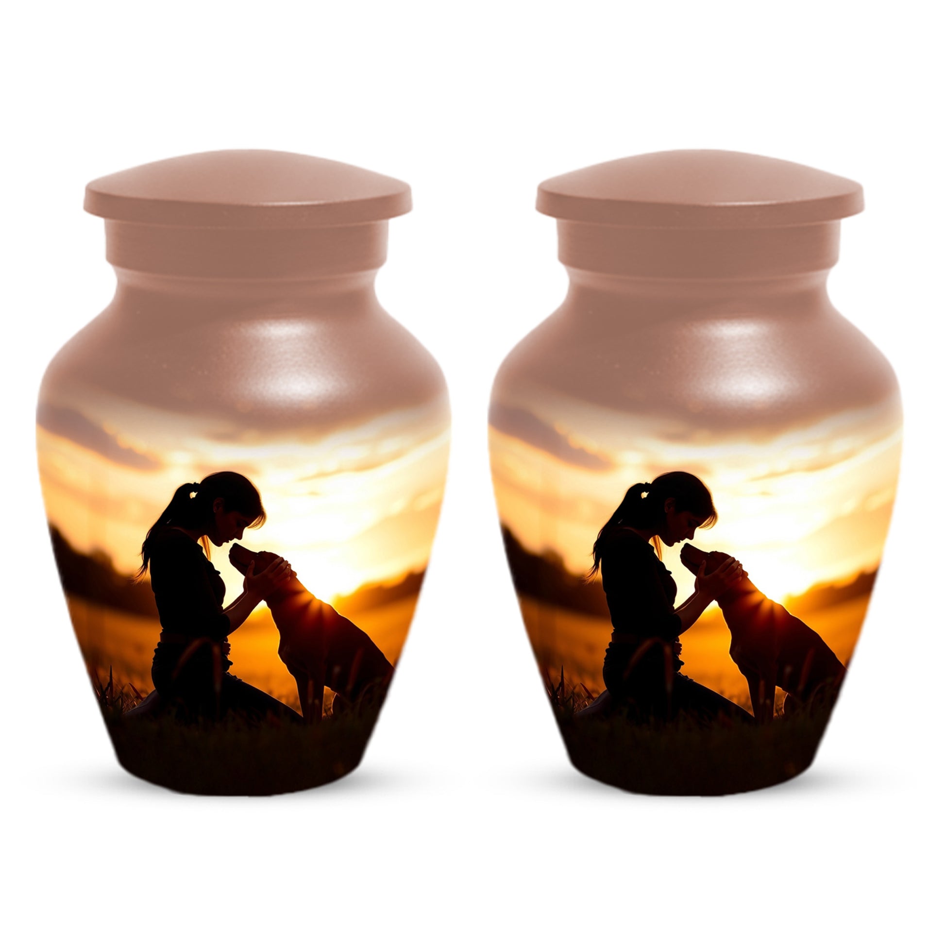 Dog Memorial Cremation Urn for Mom - Beautiful Urns for Women