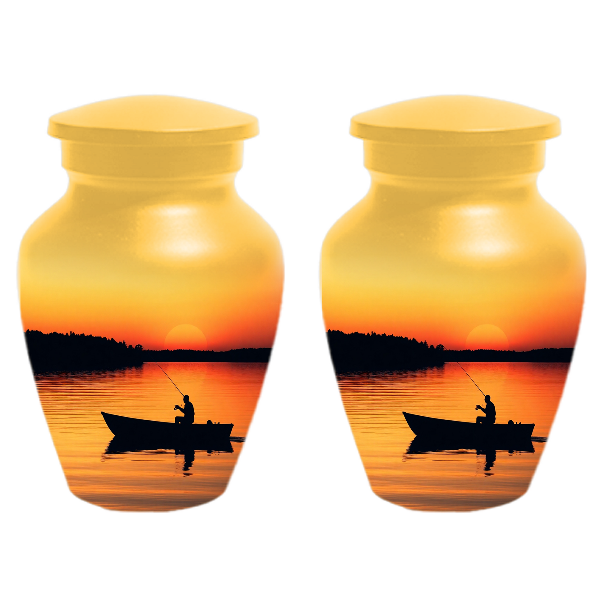 Fishing Urn for Human Ashes | Personalized Memorial Urn