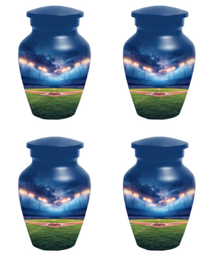 Baseball Urn for Ashes, Custom Baseball Memorial Urn, Stadium Cremation Urn